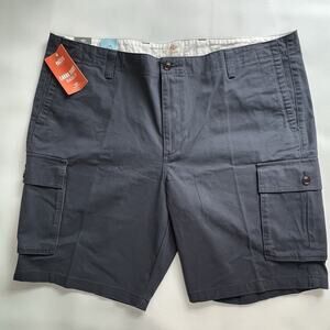 Dockers Pacific Collection Mens Size 44 Classic Fit Blue Cargo Shorts NWT